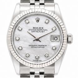Rolex Datejust 31mm 68274 stainless steel White MOP Dial Watch